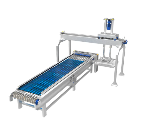 Palettierer mit Magnetplatte Palettierer mit Magnetplatte