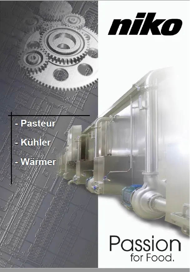 Brochure - Pasteurizer, Cooler, Warmer