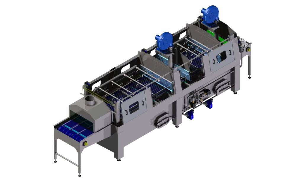 Kistenwaschmaschine Kistenwaschmaschine